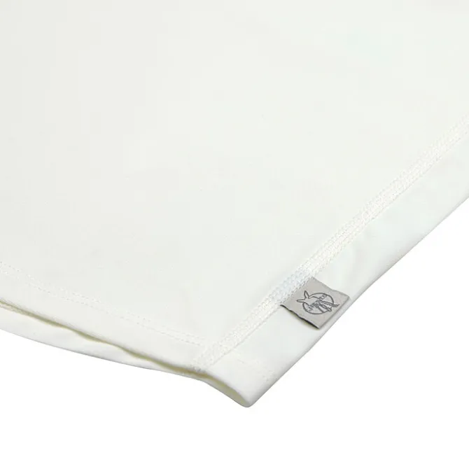 LÄSSIG T-shirt Anti-UV Manches Longues Fleurs Ecru - 3/6 Mois