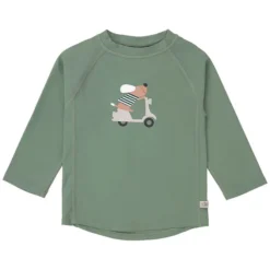 LÄSSIG T-shirt Anti-UV Manches Longues Scooter Chien Vert - 18/24 Mois