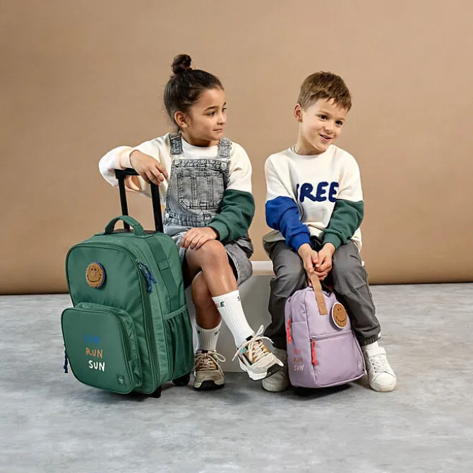 LÄSSIG Valise Little Gang - Dark Green