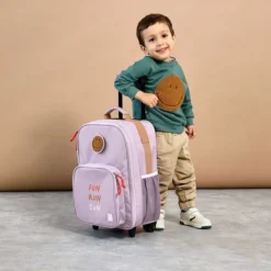 LÄSSIG Valise Little Gang - Lilas