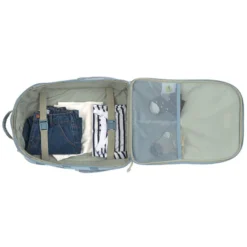 LÄSSIG Valise à Roulettes Pattern Party - Bleu