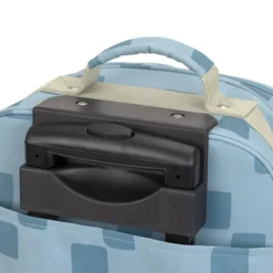 LÄSSIG Valise à Roulettes Pattern Party - Bleu