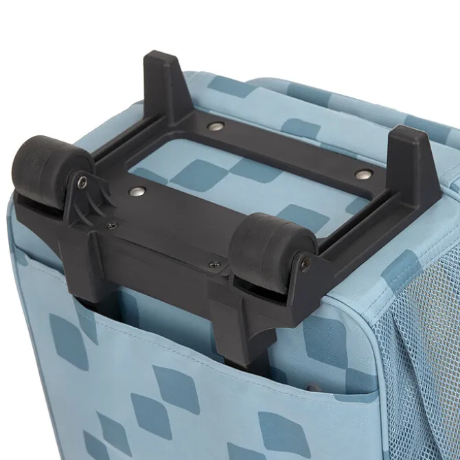 LÄSSIG Valise à Roulettes Pattern Party - Bleu