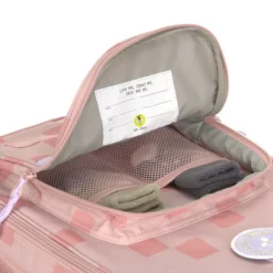 LÄSSIG Valise à Roulettes Pattern Party - Rose