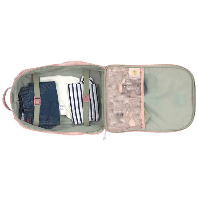 LÄSSIG Valise à Roulettes Pattern Party - Rose