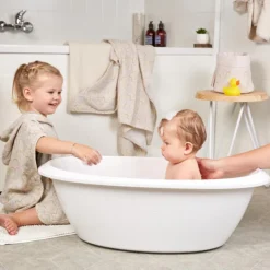 Luma Baignoire pour Bébé - Speckles White