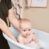 Luma Baignoire pour Bébé - Speckles Mint