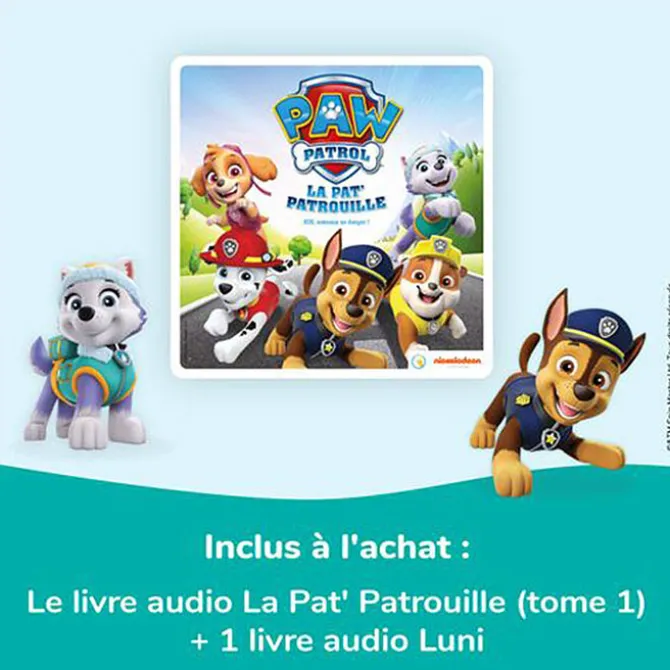 Lunii Ma Fabrique à Histoires - Pat' Patrouille