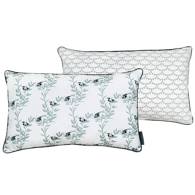 Maison Charlotte Coussin Réversible - Monceau et Rivoli