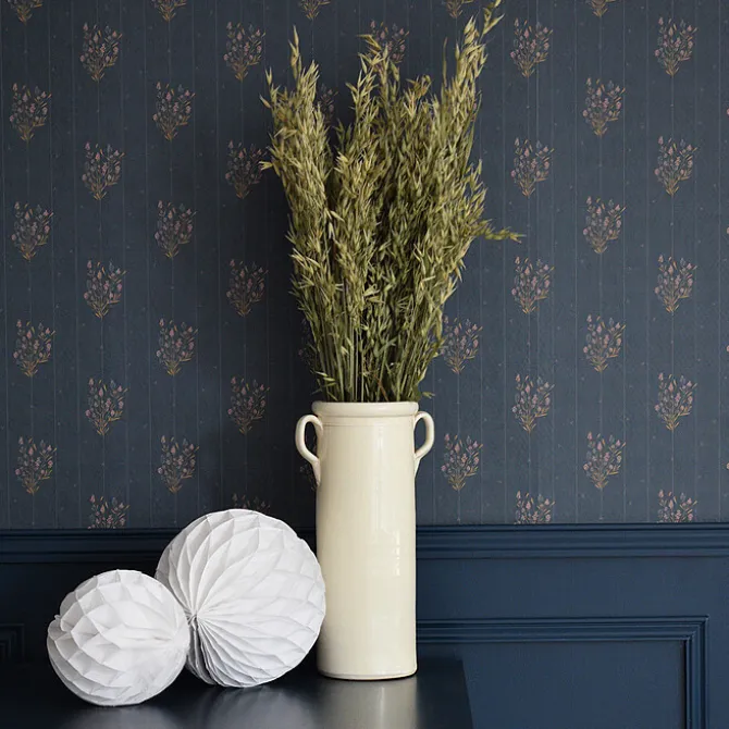 Maison Charlotte Papier Peint - Madeleine Bleu Prestige