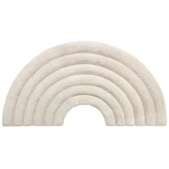 Maison Deux Tapis Arc-en-ciel Naturel - 56 x 110 cm