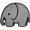 Maison Deux Tapis Elephant - 82 x 100 cm