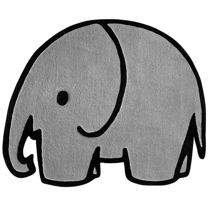 Maison Deux Tapis Elephant - 82 x 100 cm