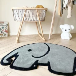 Maison Deux Tapis Elephant - 82 x 100 cm