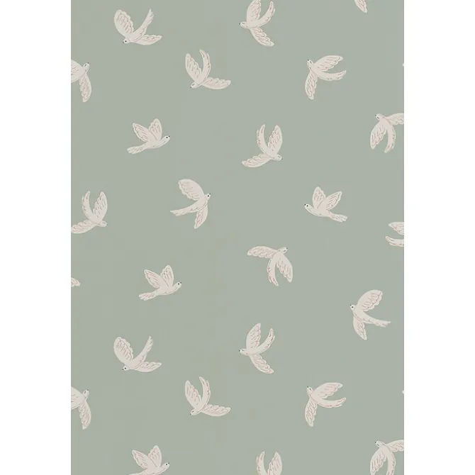 Maison Janette Papier Peint Isidore - Matcha