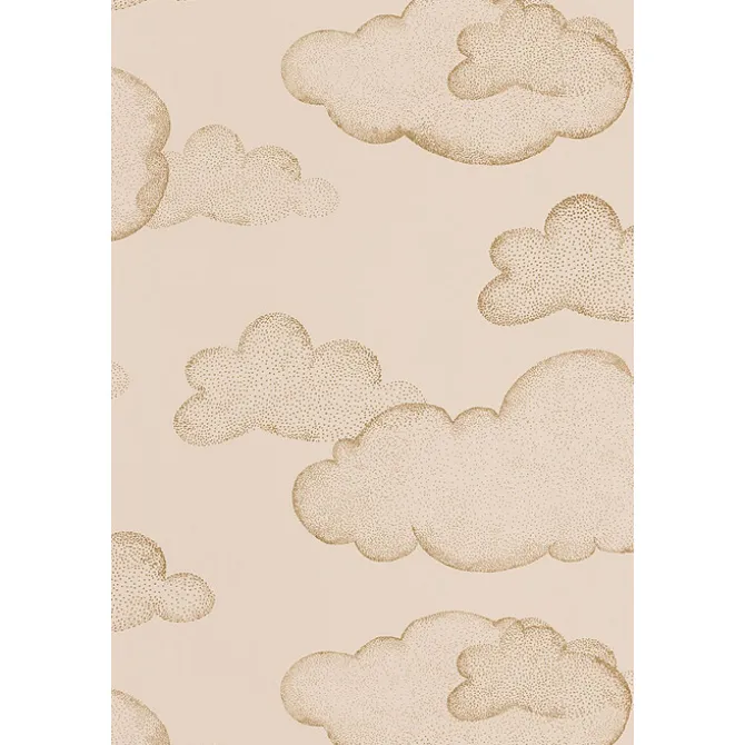 Maison Janette Papier Peint Leon - Pain d'Epice