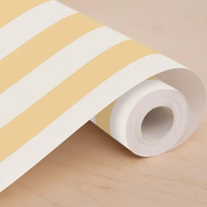 Maison Janette Papier Peint Octave - Sorbet Citron