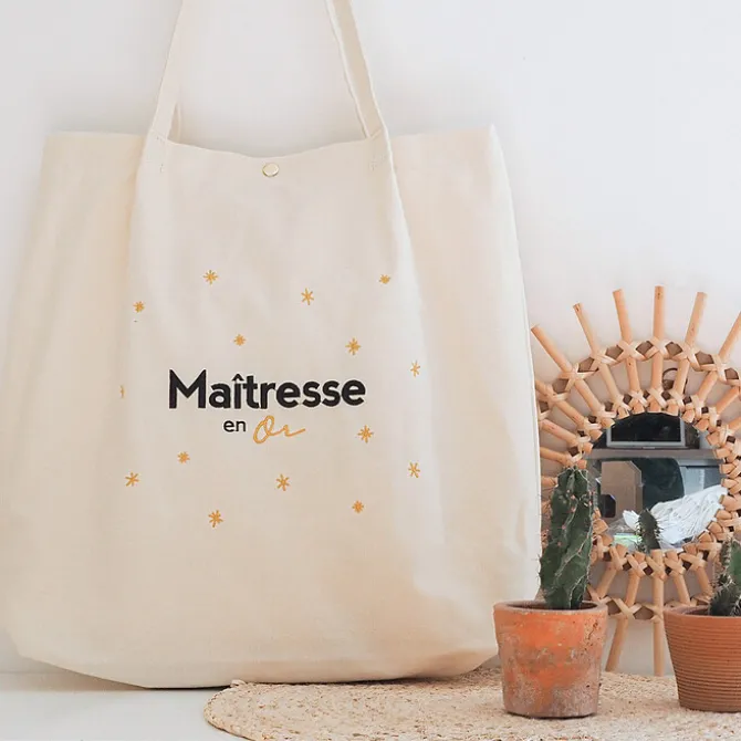 Manahia Sac en Toile - Maîtresse en Or