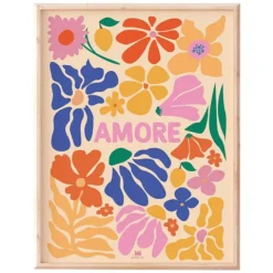 Ma petite vie Affiche Amore Summer - 40 x 30 cm