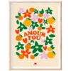 Ma petite vie Affiche Amour Fou - 40 x 30 cm