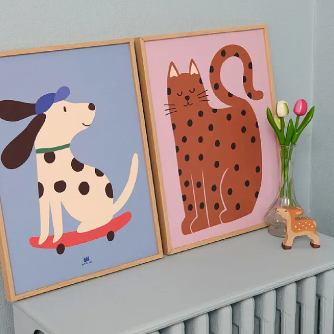 Ma petite vie Affiche Dalmatien - 40 x 30 cm