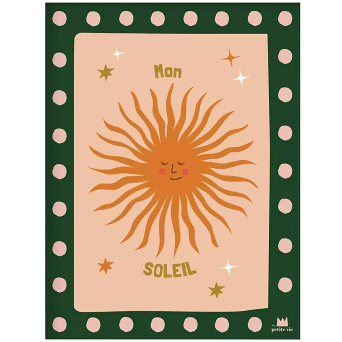 Ma petite vie Affiche Mon Soleil - 40 x 30 cm