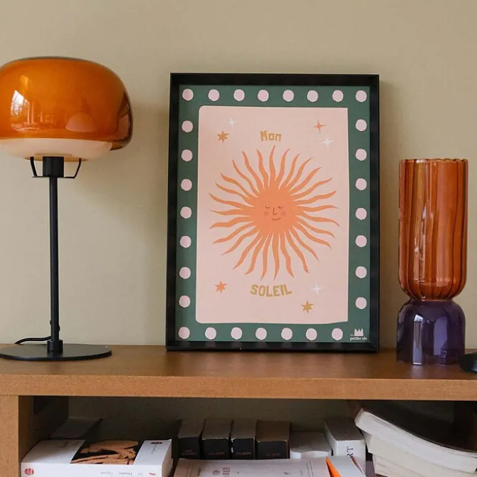 Ma petite vie Affiche Mon Soleil - 40 x 30 cm
