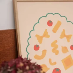 Ma petite vie Affiche Pasta Lovers - 40 x 30 cm