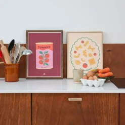 Ma petite vie Affiche Tomato Soup - 40 x 30 cm