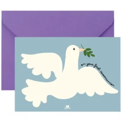 Ma petite vie Carte Communion Hirondelle