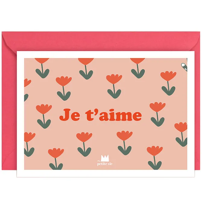 Ma petite vie Carte Je T'aime