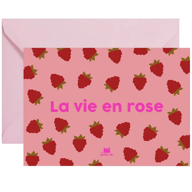 Ma petite vie Carte La Vie en Rose