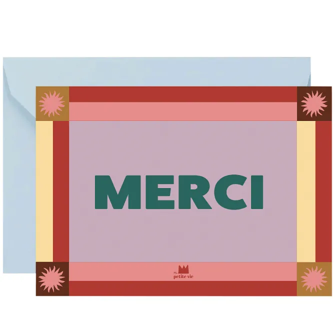 Ma petite vie Carte Merci Soleil
