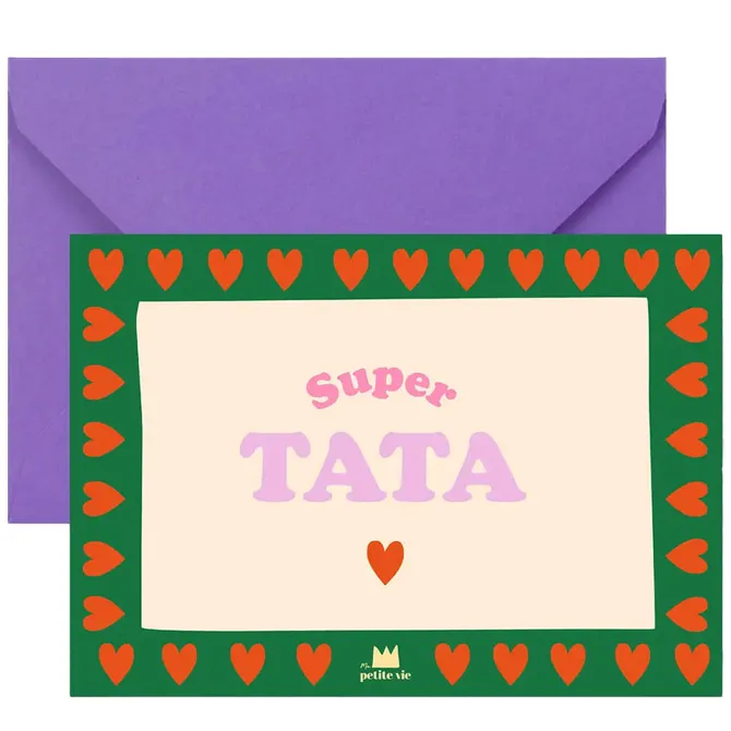 Ma petite vie Carte Super Tata