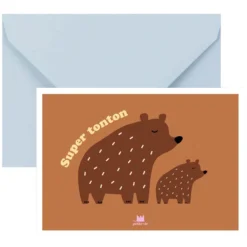 Ma petite vie Carte Super Tonton