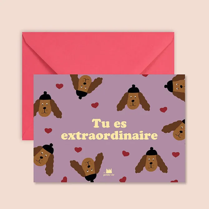 Ma petite vie Carte Tu Es Extraordinaire