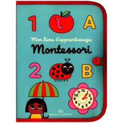 Marcel & Joachim Mon Livre d'Apprentissage Montessori