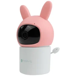mary's Ecoute-bébé Wi-Fi Rotatif - Pink Rabbit