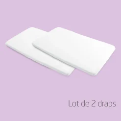 Maxi-Cosi Lot de 2 Draps de Lit Merlin