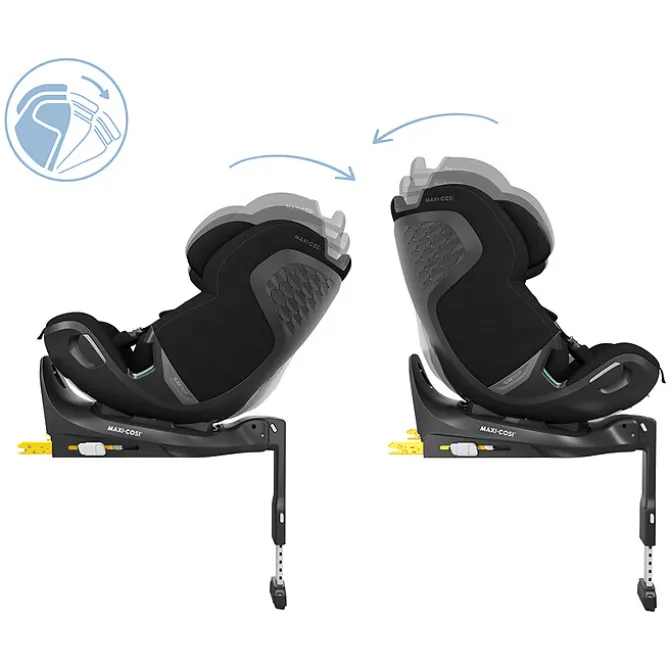 Maxi-Cosi Siège Auto Emerald 360 Pro i-Size Groupe 0/1/2/3 - Authentic Black