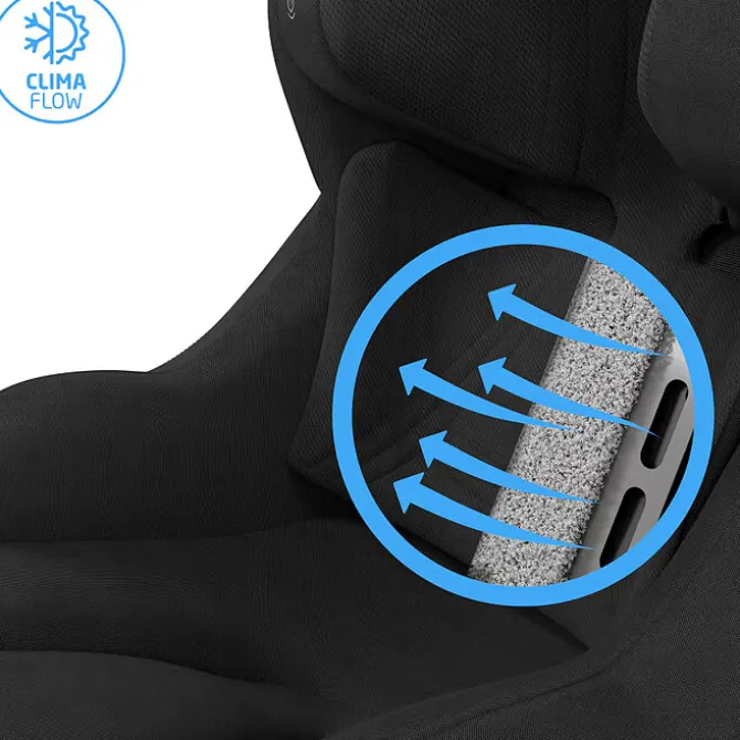 Maxi-Cosi Siège Auto Mica Slide Pro i-Size Groupe 0+/1 - Authentic Black