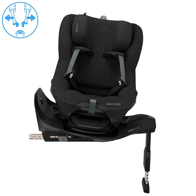 Maxi-Cosi Siège Auto Mica Slide Pro i-Size Groupe 0+/1 - Authentic Black