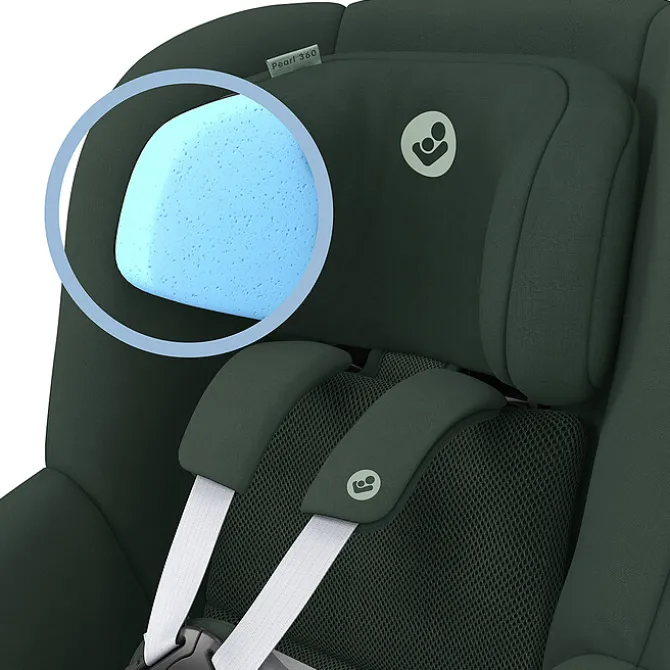 Maxi-Cosi Siège Auto Pearl 360 i-Size Groupe 0+/1 - Authentic Green