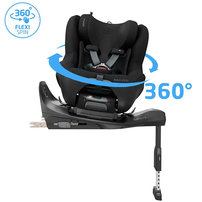 Maxi-Cosi Siège Auto Pearl Slide Pro i-Size Groupe 0+/1 - Authentic Black