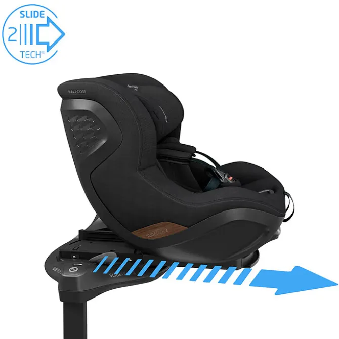 Maxi-Cosi Siège Auto Pearl Slide Pro i-Size Groupe 0+/1 - Authentic Black