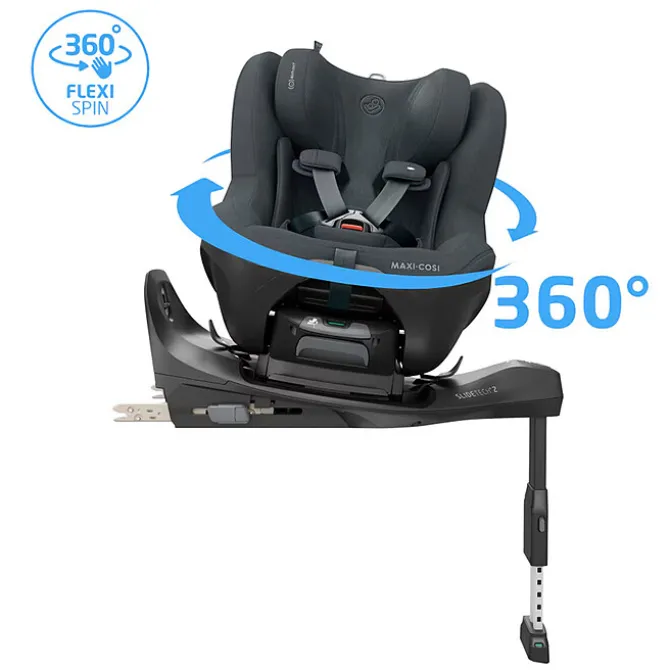 Maxi-Cosi Siège Auto Pearl Slide Pro i-Size Groupe 0+/1 - Authentic Graphite