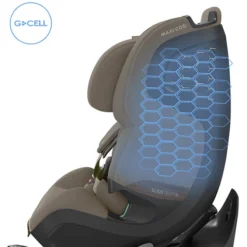 Maxi-Cosi Siège Auto Pearl XL Slide Pro i-Size Groupe 1/2/3 - Authentic Truffle