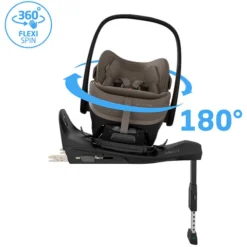 Maxi-Cosi Siège Auto Pebble Slide Pro i-Size Groupe 0+ - Oak Truffle