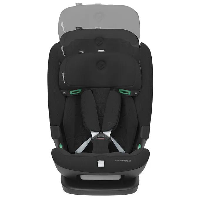 Maxi-Cosi Siège Auto Titan Pro 2 i-Size Groupe 1/2/3 - Authentic Black
