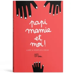 Minus Editions Livre à Compléter Papi, Mamie et Moi
